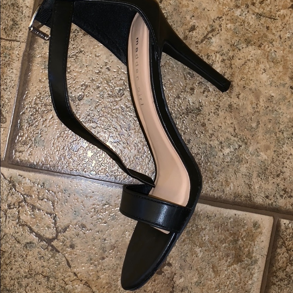 Black high heels